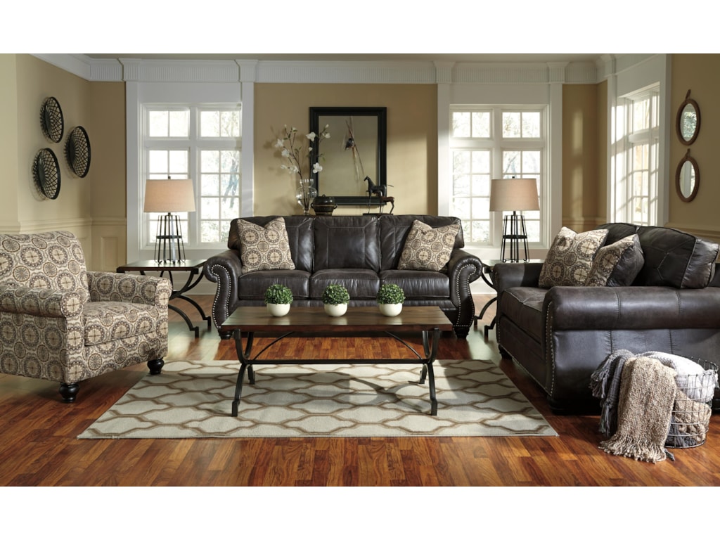 benchcraft breville stationary living room group colder s