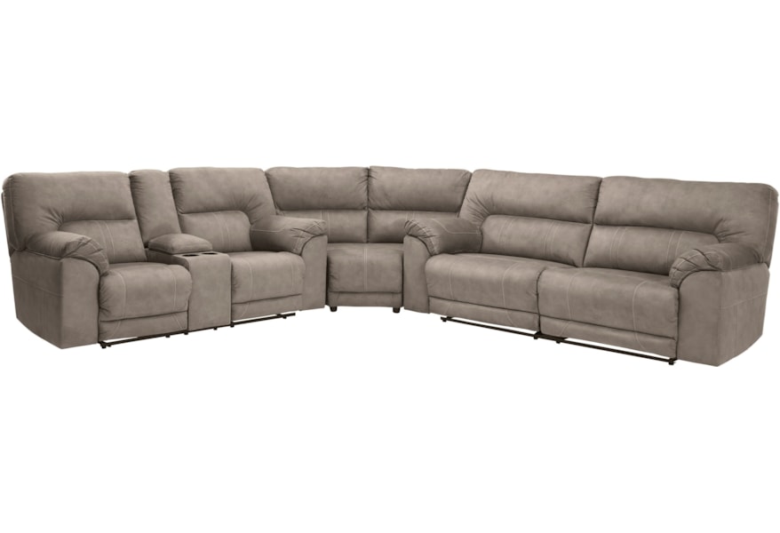 Benchcraft Cavalcade Casual Reclining Sectional Rife S Home Furniture Reclining Sectional Sofas