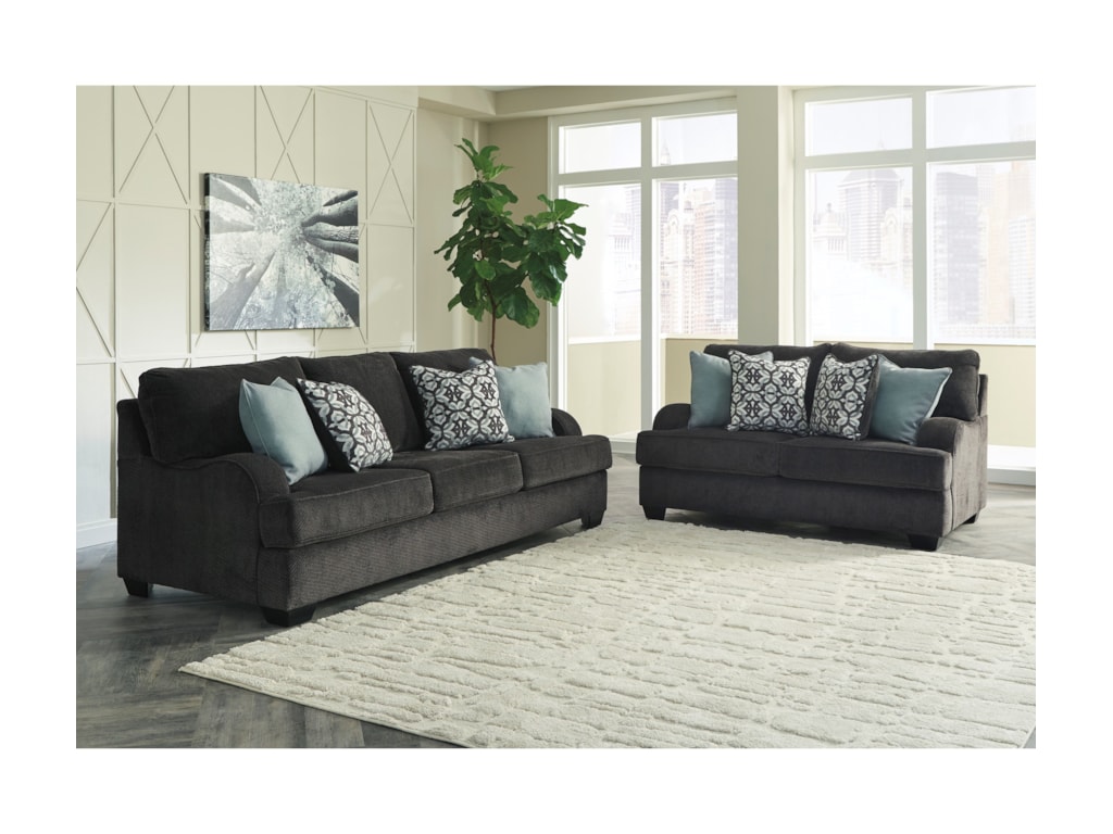 benchcraft charenton stationary living room group virginia