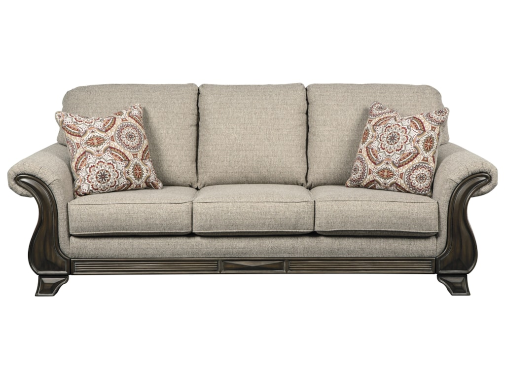Montvale Sofa With Traditional Style By Benchcraft At Rotmans