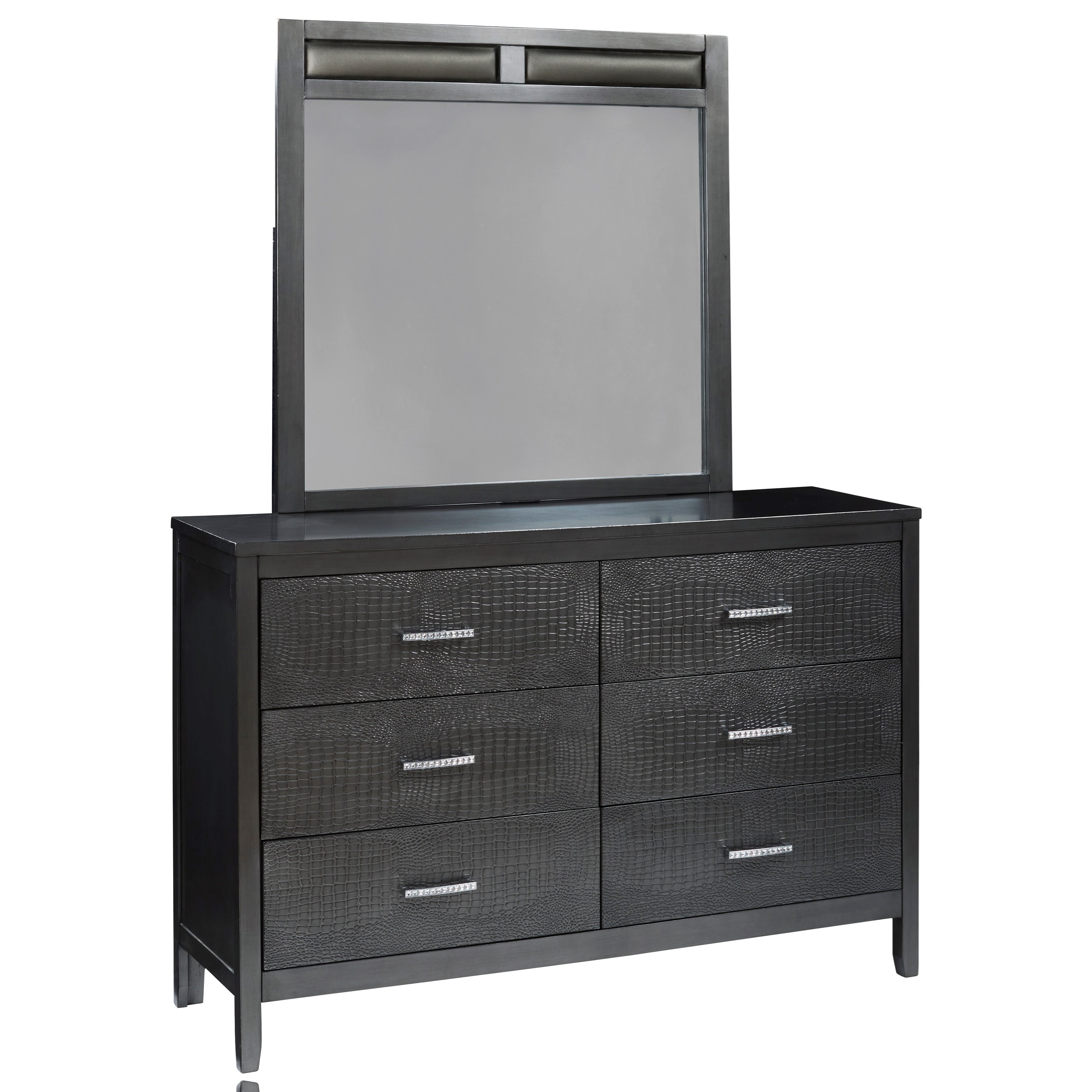 Ashley Furniture Benchcraft Delmar Contemporary Dresser And Mirror