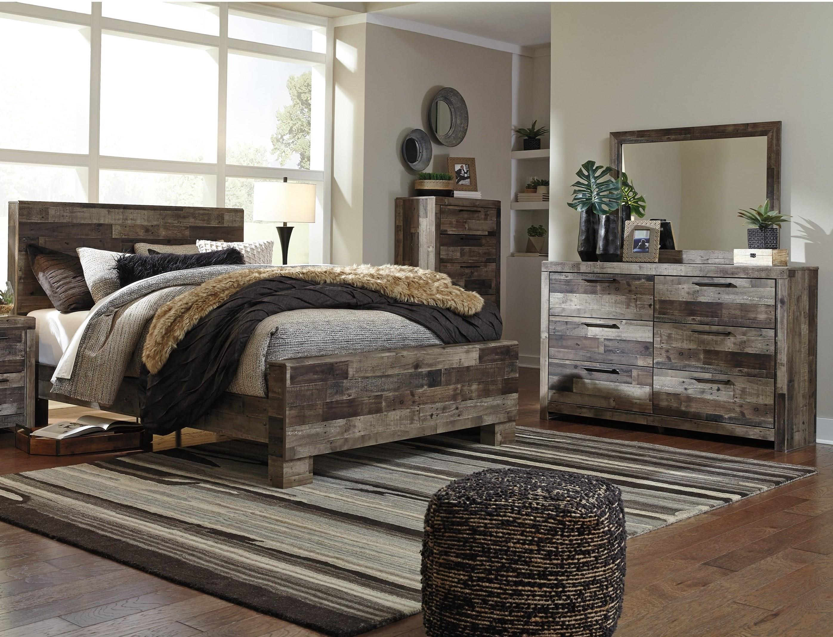 Benchcraft By Ashley Derekson Queen 5 Pc Group Royal Furniture Bedroom Groups