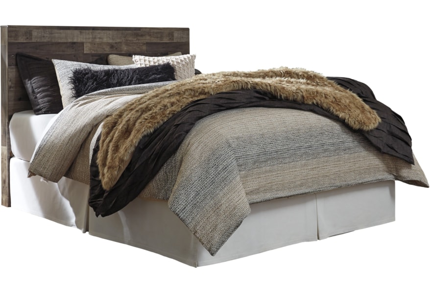 Benchcraft Derekson Rustic Modern Queen Full Panel Headboard