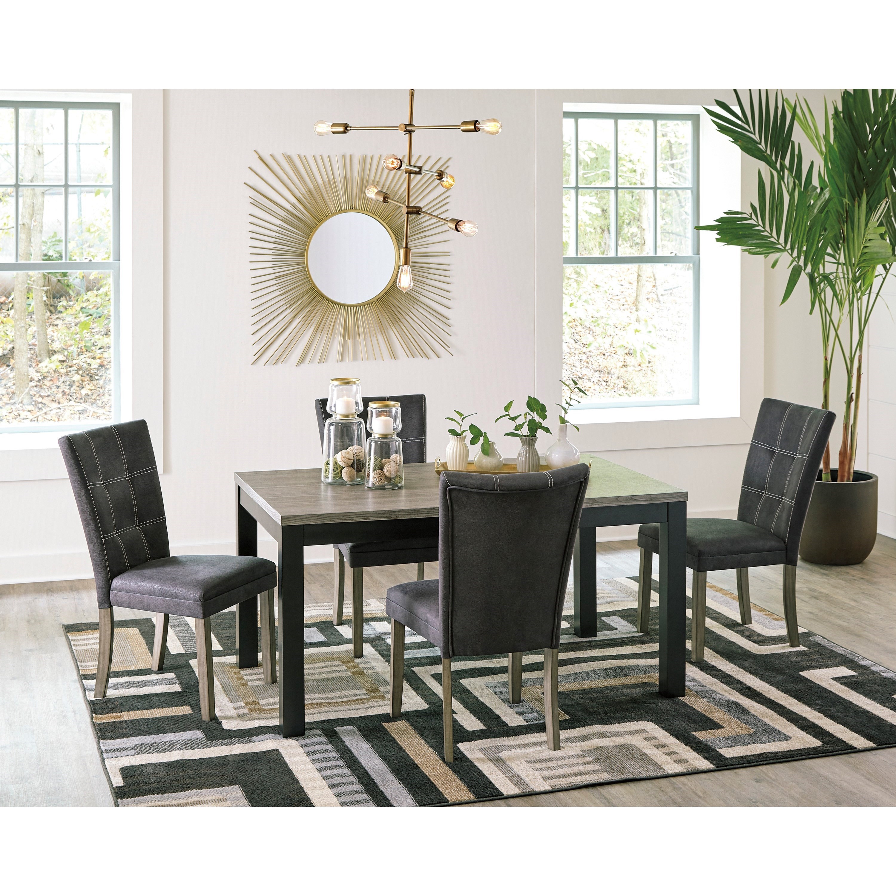 Benchcraft By Ashley Dontally Rectangular Dining Room Table With