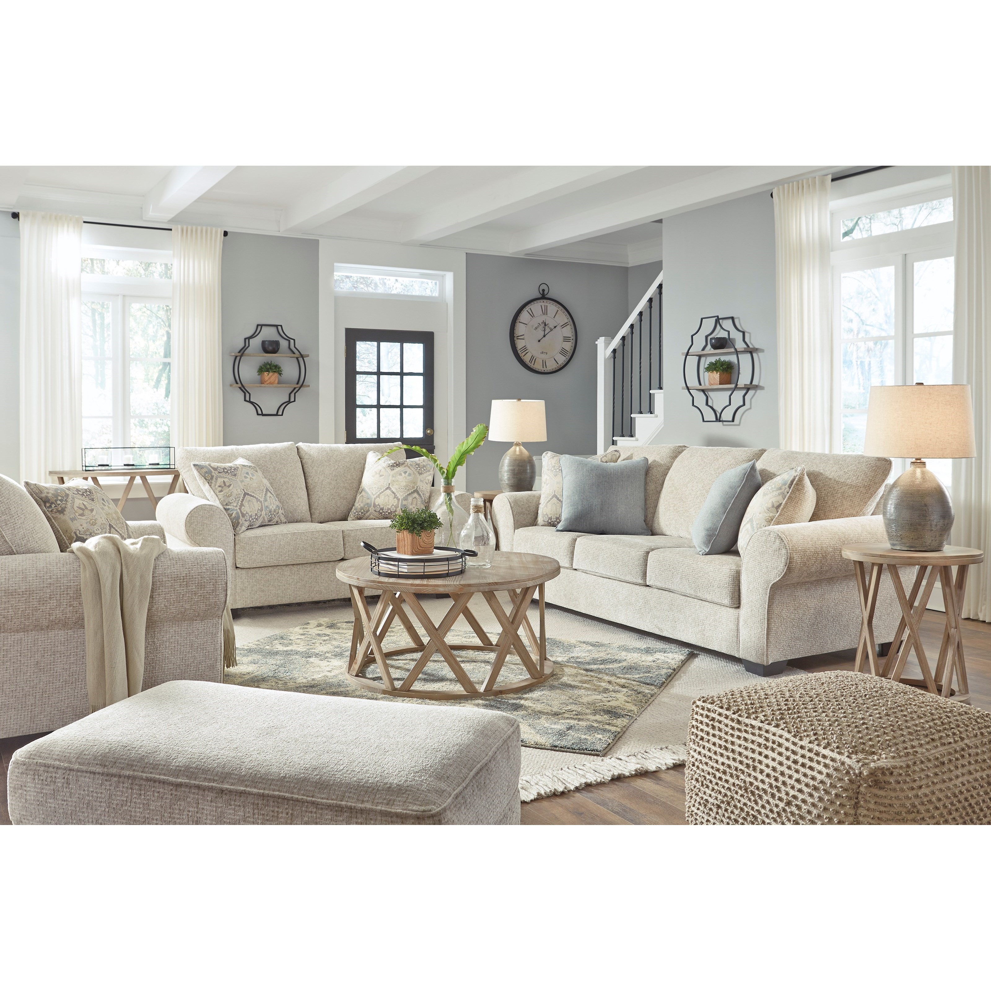 Benchcraft Haisley Stationary Living Room Group Wayside Furniture Stationary Living Room Groups