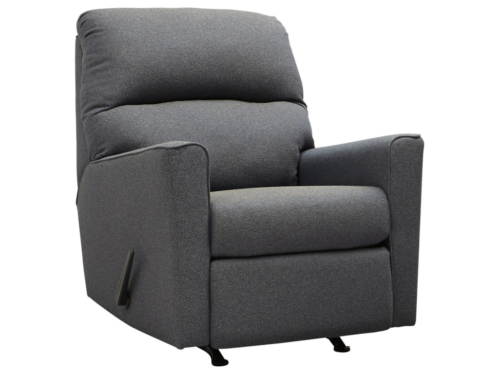 Benchcraft By Ashley Kiessel Nuvella Rocker Recliner In Easy Clean Ashley Kiessel Nuvella Rocker Recliner