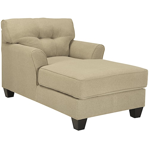 Benchcraft By Ashley Laryn Onless Tufted Two Arm Chaise A1 Benchcraft By Ashley Laryn Onless Tufted Two Arm Chaise