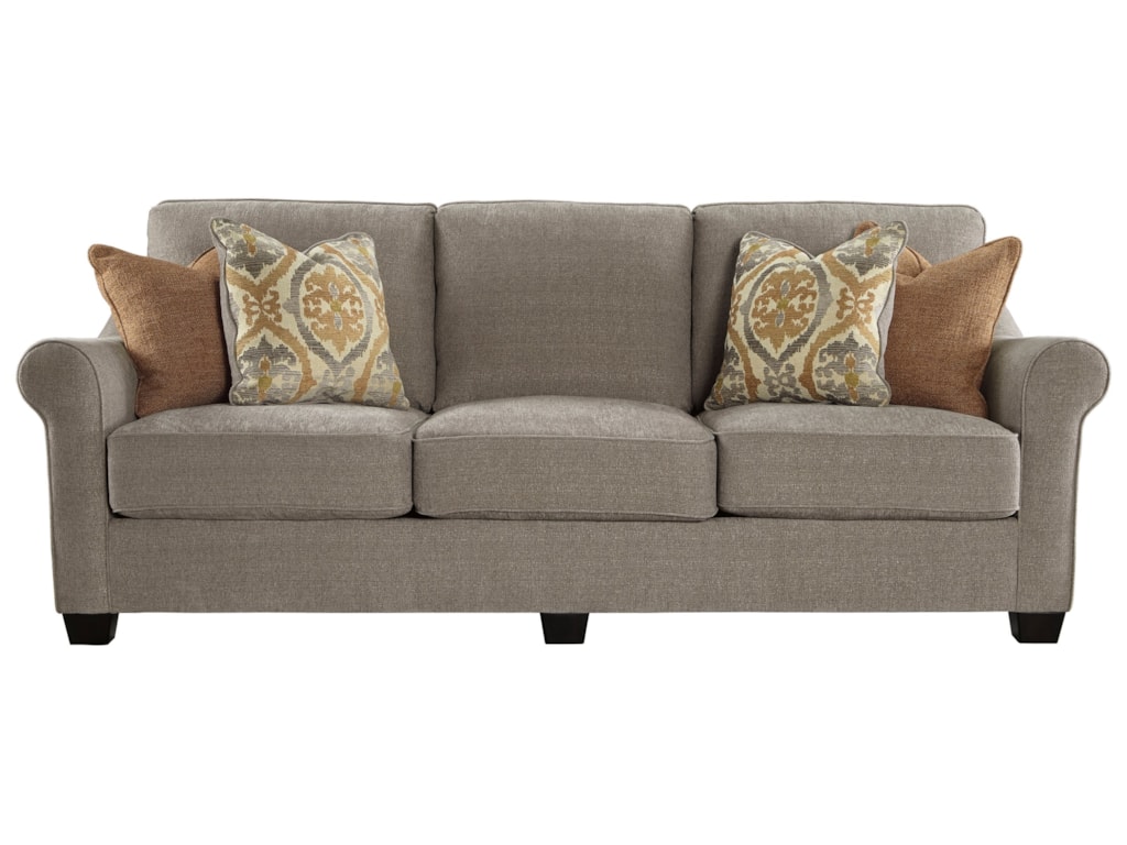 Benchcraft Leola Contemporary Sofa With Reversible Ultraplush Seat Benchcraft Leolasofa