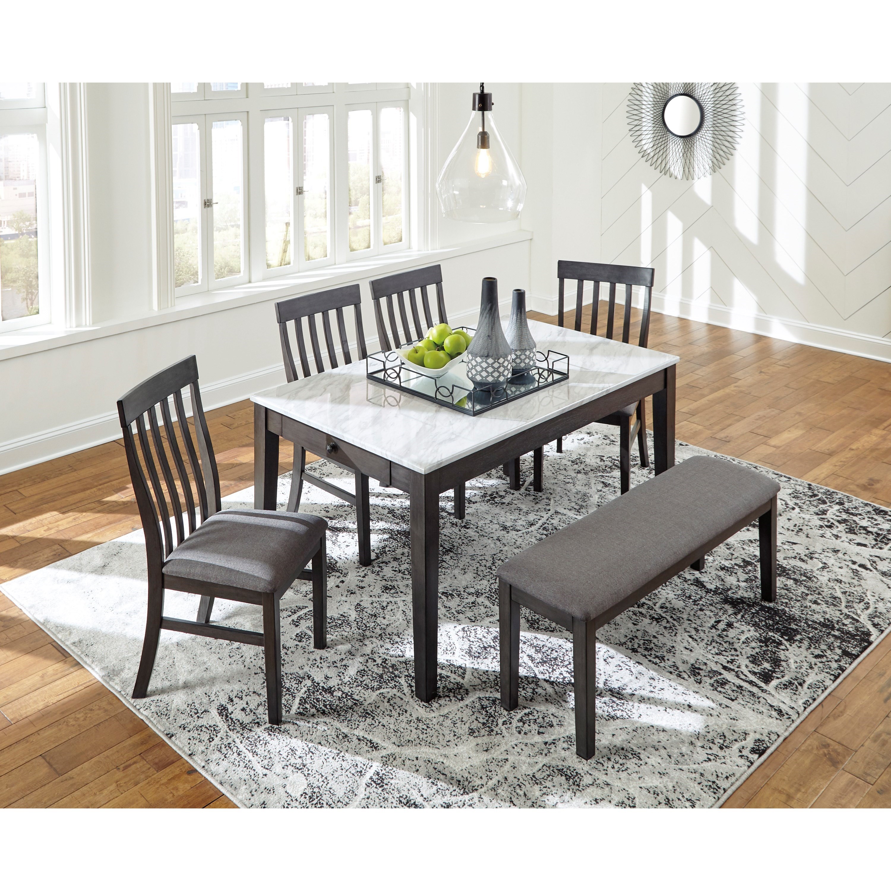 Charcoal Gray Dining Room : Signature Design By Ashley ...