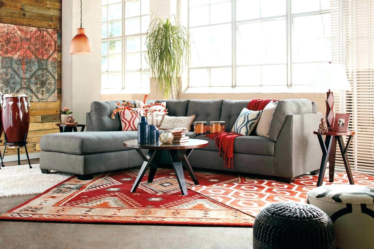 Ashley Furniture Benchcraft Maier Charcoal 2 Piece Sectional