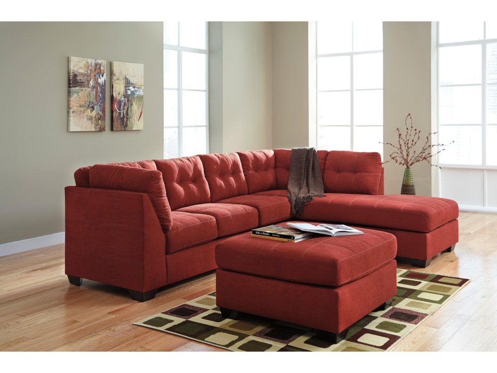 Sectional sleeper sofa with chaise