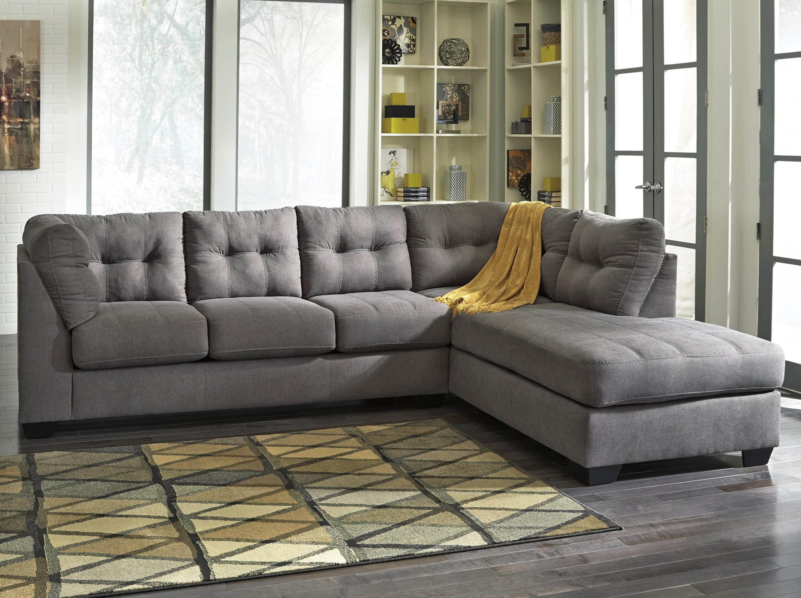 Benchcraft by Ashley Maier 2-Piece Sleeper Sectional with ...