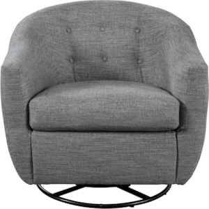 Benchcraft Mandon 2030442 Mid Century Modern Swivel Accent Chair Pilgrim Furniture City Upholstered Chairs Sturdy wooden frame for a durable addition to any living space. benchcraft mandon 2030442 mid century