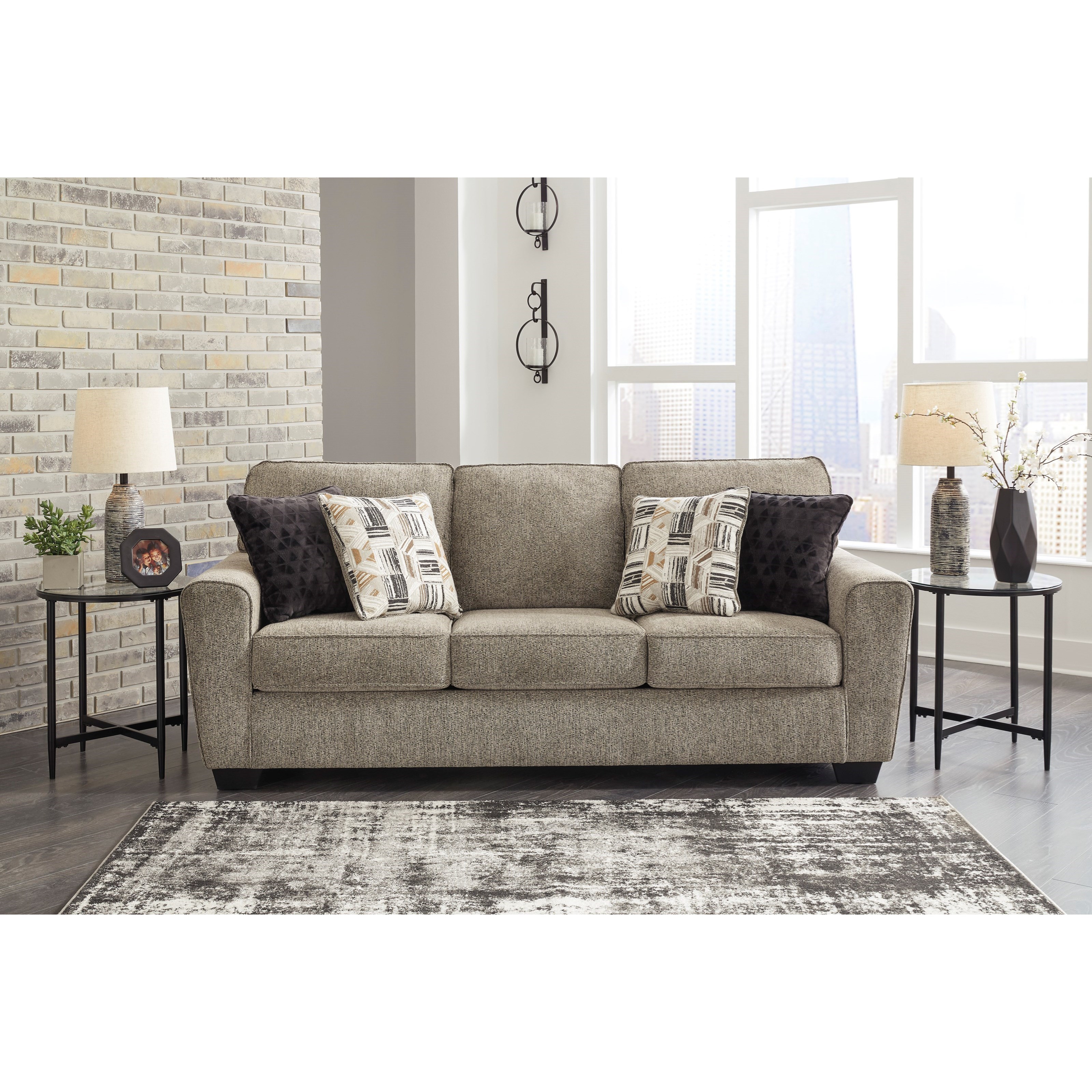 Ashley Furniture Benchcraft Mccluer Casual Sofa Del Sol Furniture Sofas