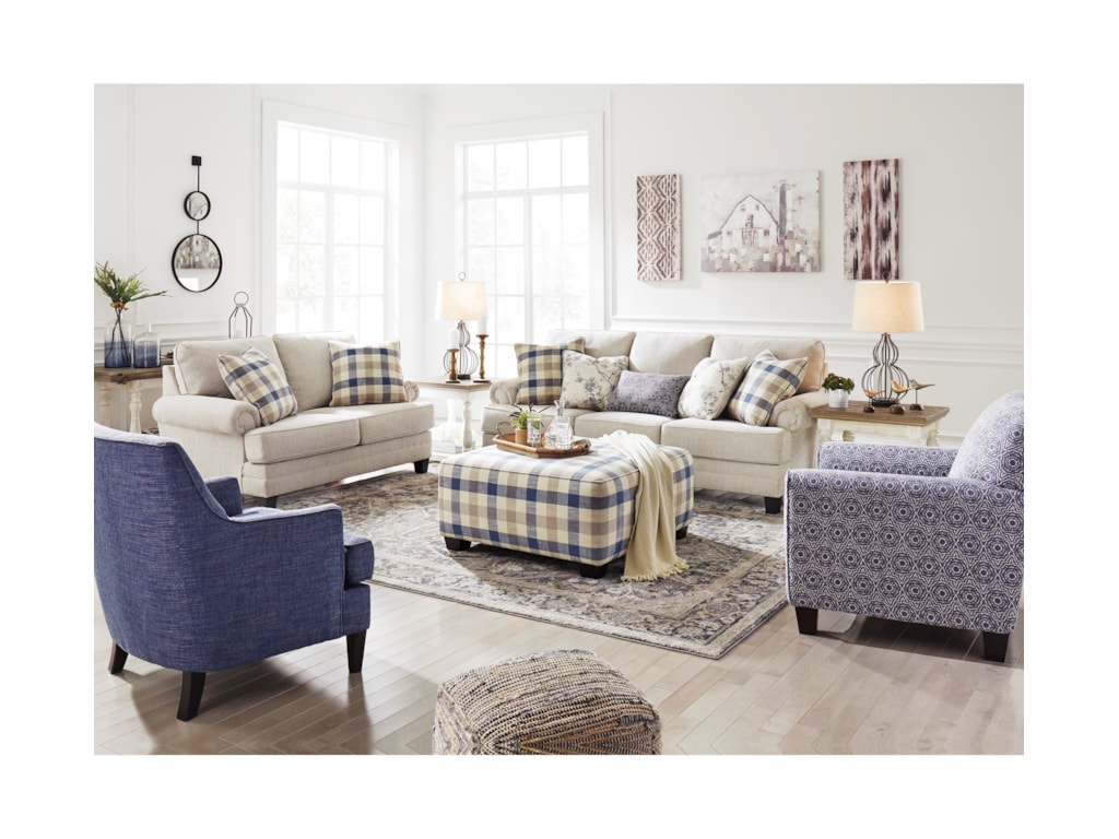 Featured image of post Oversized Loveseat With Ottoman : Beautiful new woven fabric, new foam and feathers on polished brass legs.