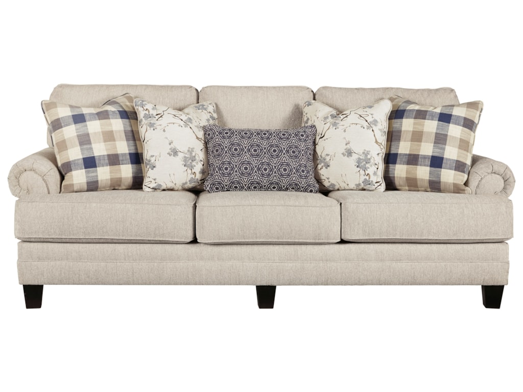 Meggett Queen Sofa Sleeper With Memory Foam Mattress By Benchcraft At Dunk Bright Furniture