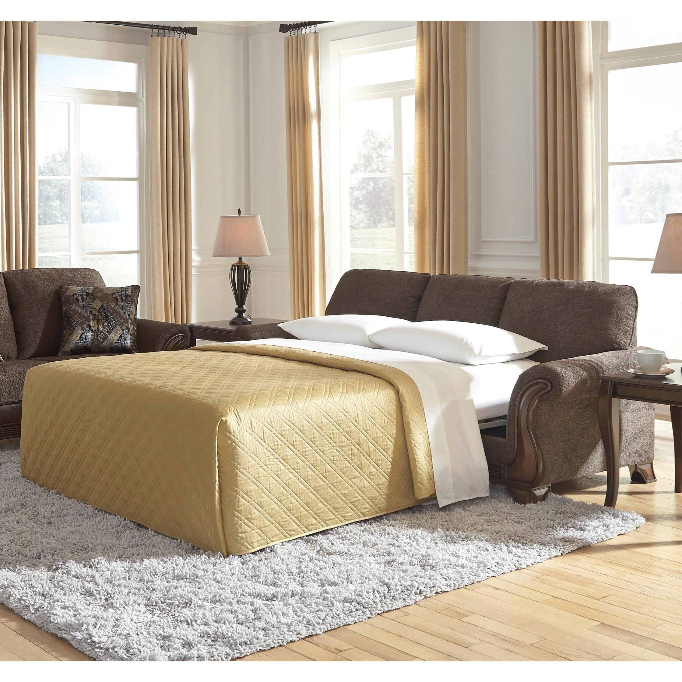 Benchcraft Miltonwood 8550639 Traditional Queen Sofa Sleeper