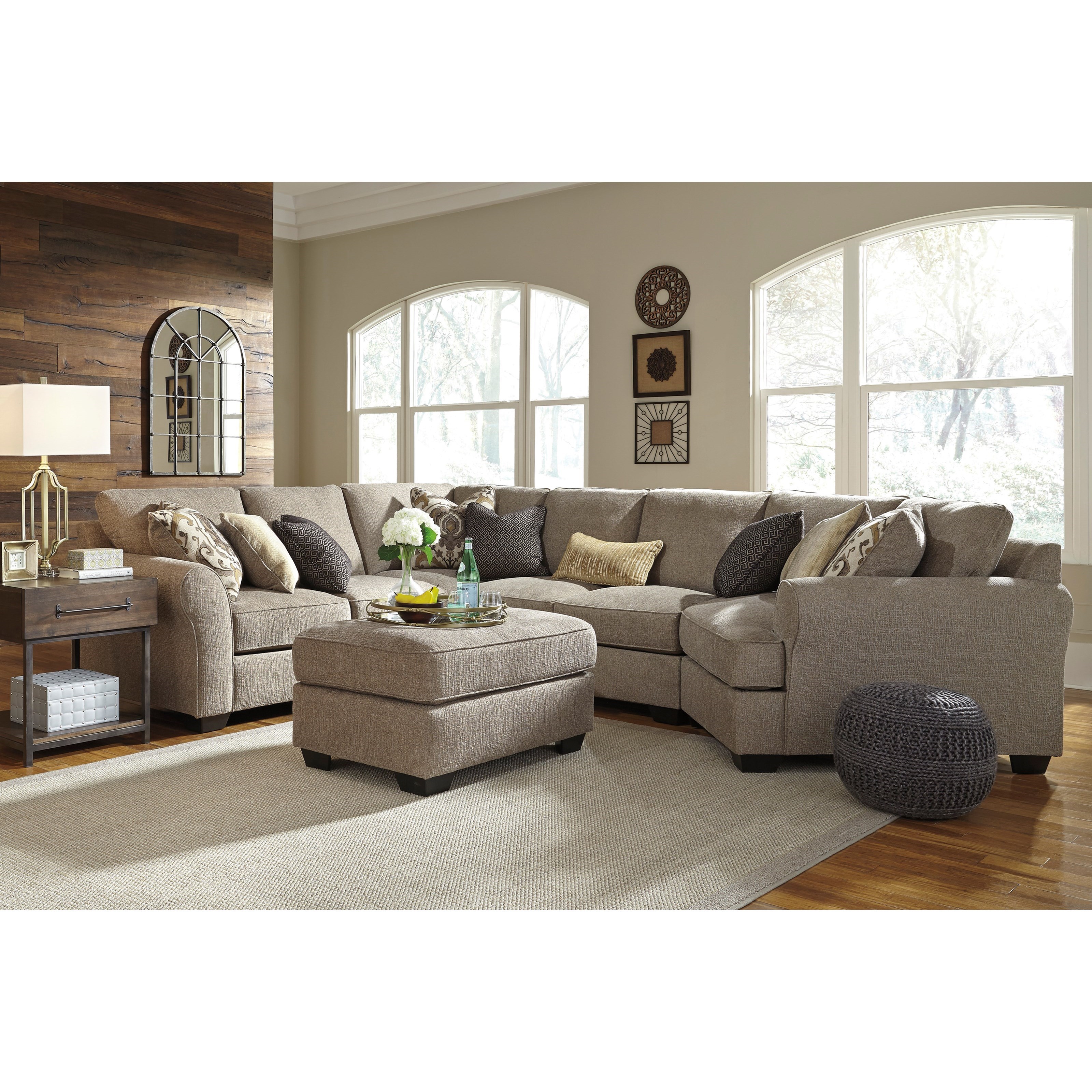 Benchcraft Pantomine Stationary Living Room Group Dunk Bright