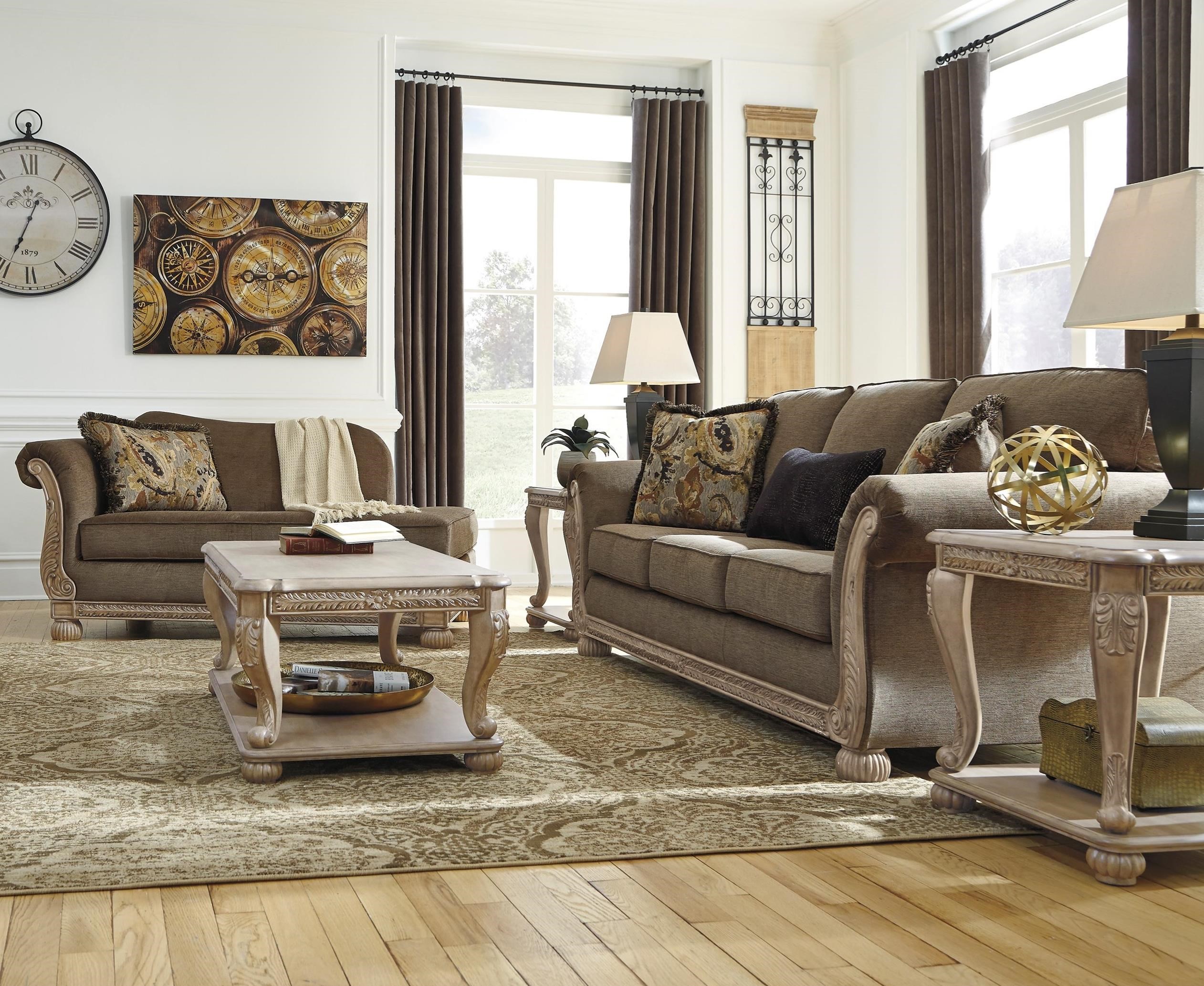 Signature Design By Ashley Richburg Living Room Group Conlin S Furniture Stationary Living Room Groups