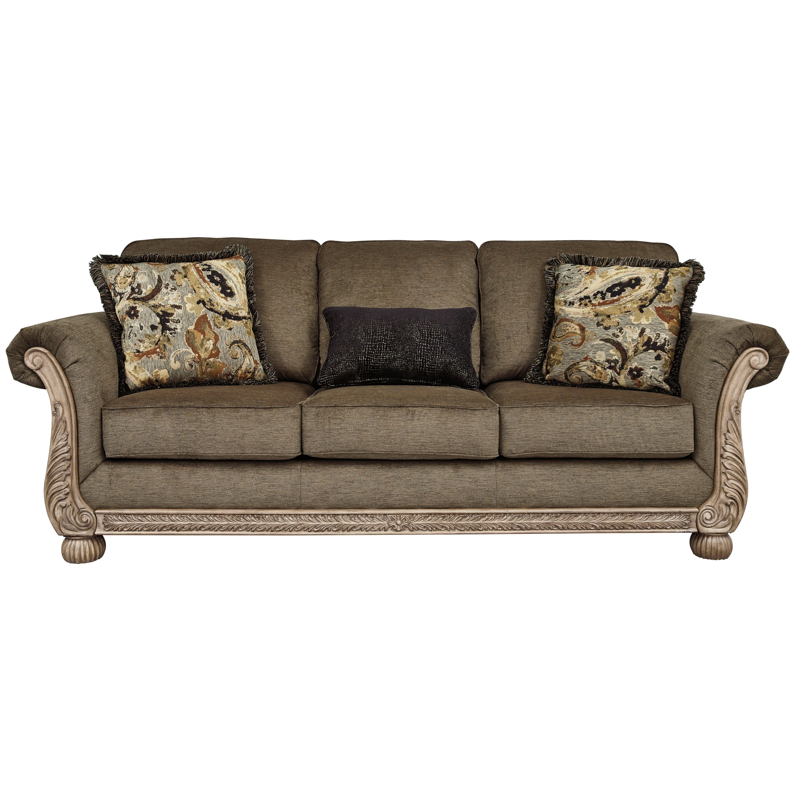 Benchcraft By Ashley Richburg Traditional Sofa Royal Furniture Sofas