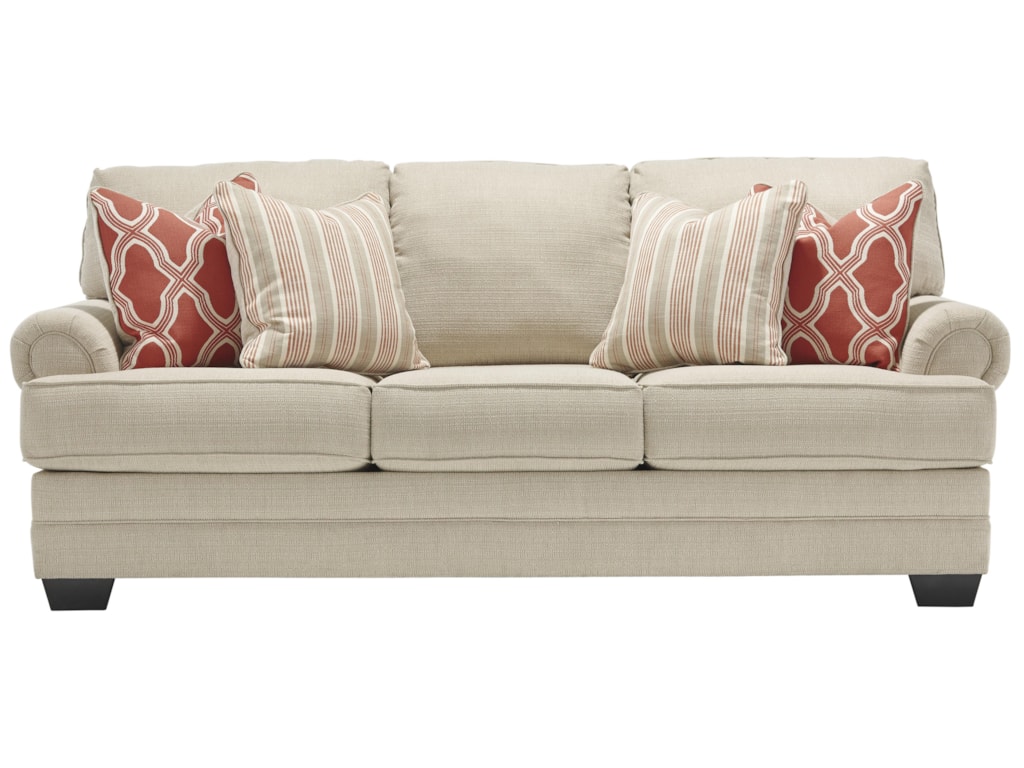 Benchcraft Sansimeon 7990439 Queen Sofa Sleeper With Memory Foam Benchcraft Sansimeonqueen Sofa Sleeper