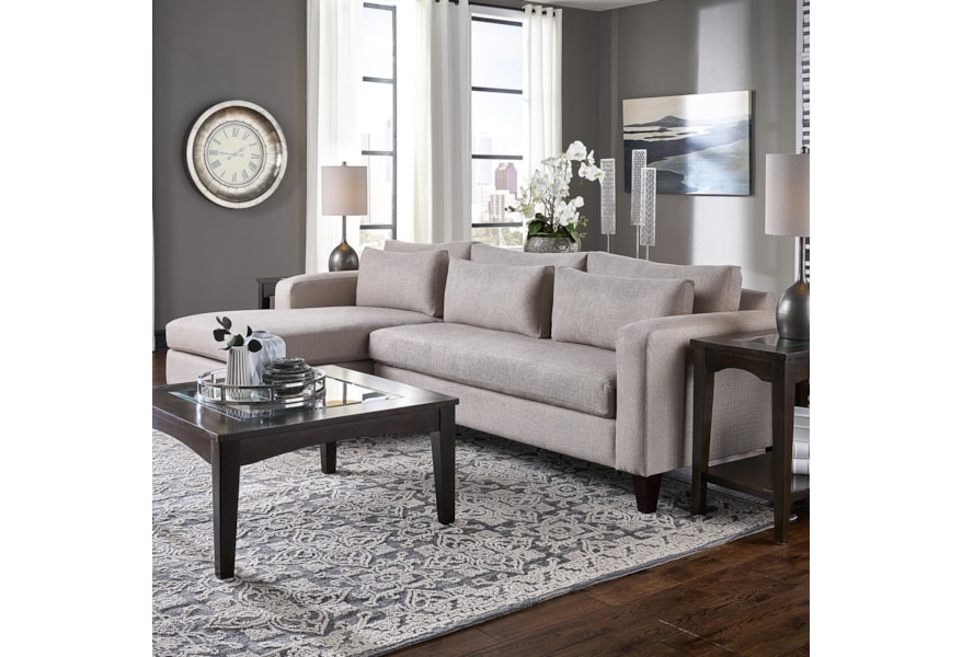 Belfort Essentials Parker Sofa Chaise Furniture Belfort Essentials Parker Sofa Chaise