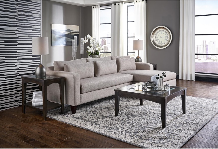 Belfort Essentials Parker Sofa Chaise Furniture Belfort Essentials Parker Sofa Chaise