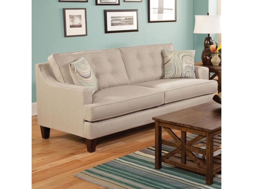 Belfort Essentials Anders Contemporary Sofa Furniture Belfort Essentials Anderssofa