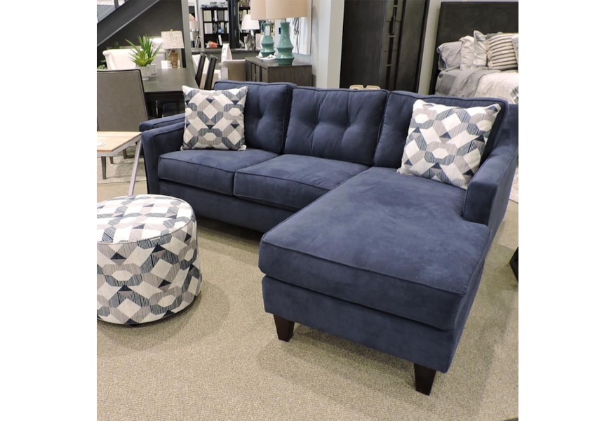 Belfort Essentials Devon Sofa With Chaise Pack Furniture Belfort Essentials Devon Sofa With