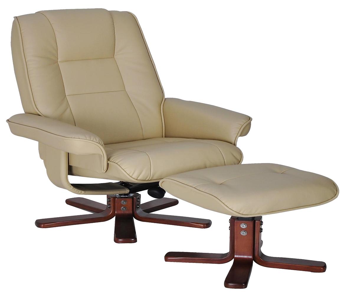 Debonair Sophisticated Chair And Ottoman For Offices And Dens