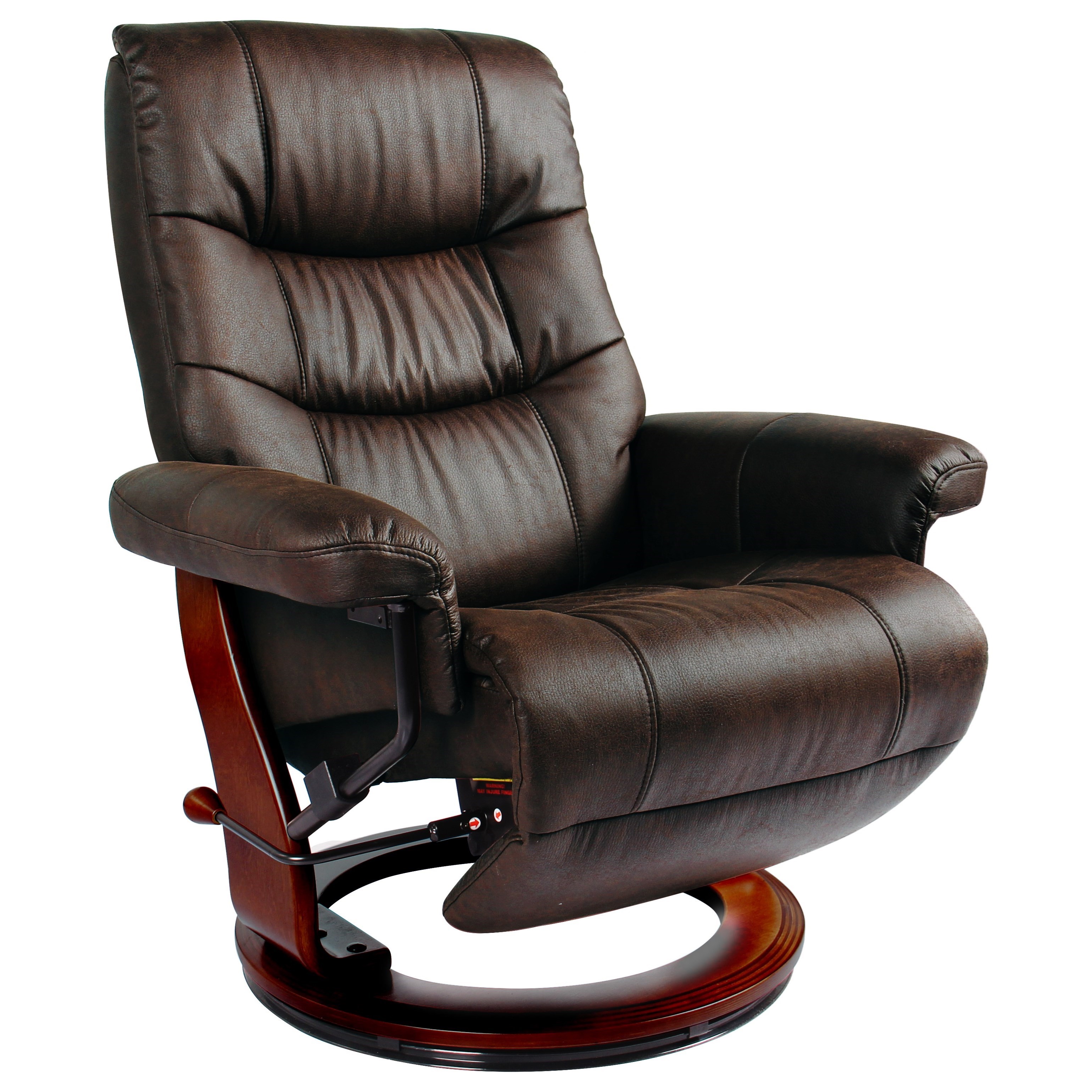 Valencia Ii Casual Recliner With Flip Up Footrest Adjustable Headrest Sadler S Home Furnishings High Leg Recliners