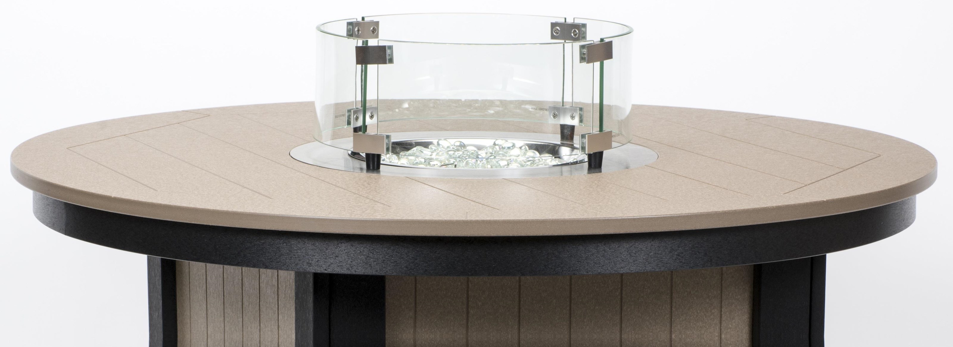 Berlin Gardens Donoma Fire Pit And Accessories 12 Round Glass Wind Guard Westrich Furniture Appliances Outdoor Accessories