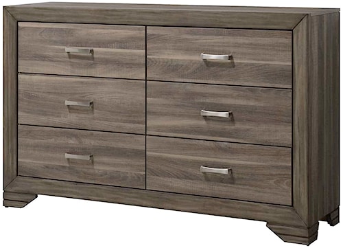 Bernards Asheville Rustic Contemporary Dresser Wayside Bernards Asheville Rustic Contemporary Dresser Wayside