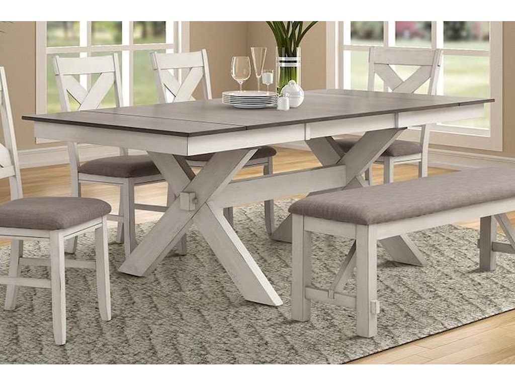 Bernards Homestead Dining Table With Two End Leaves Royal Furniture Dining Tables Bernards Homestead Dining Table With Two End Leaves Royal Furniture Dining Tables