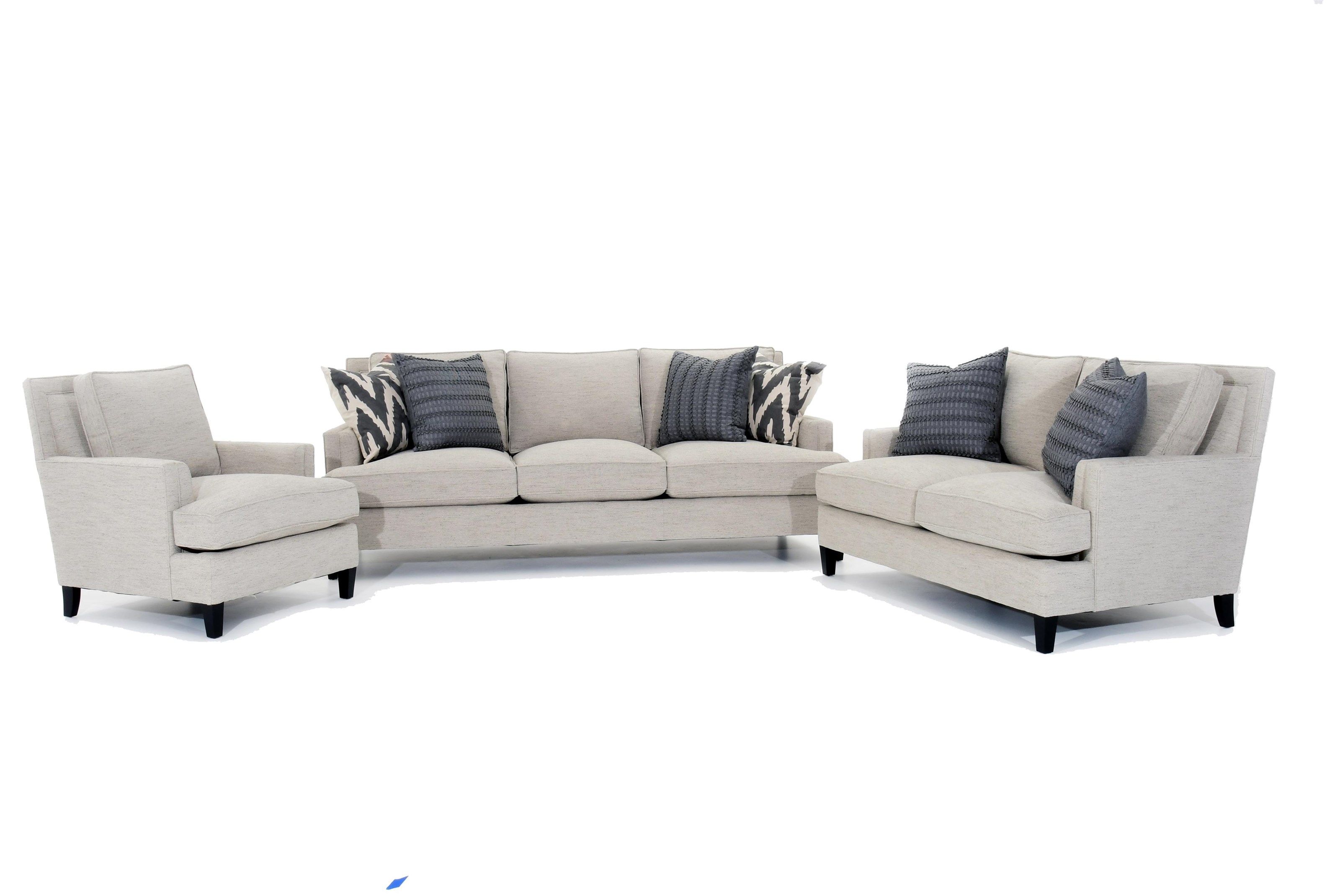 Bernhardt Addison B1487a Casual Styled Sofa Baer S Furniture Sofas