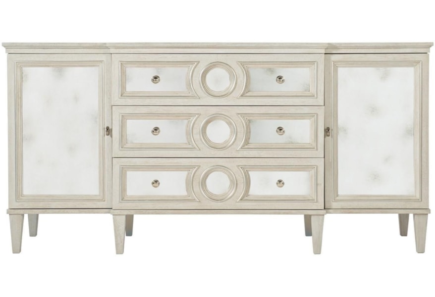 Bernhardt Allure 399 132 Transitional Buffet With Soft Closing
