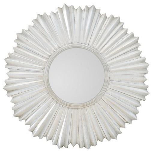 Bernhardt Allure Transitional Round Mirror Wayside Furniture