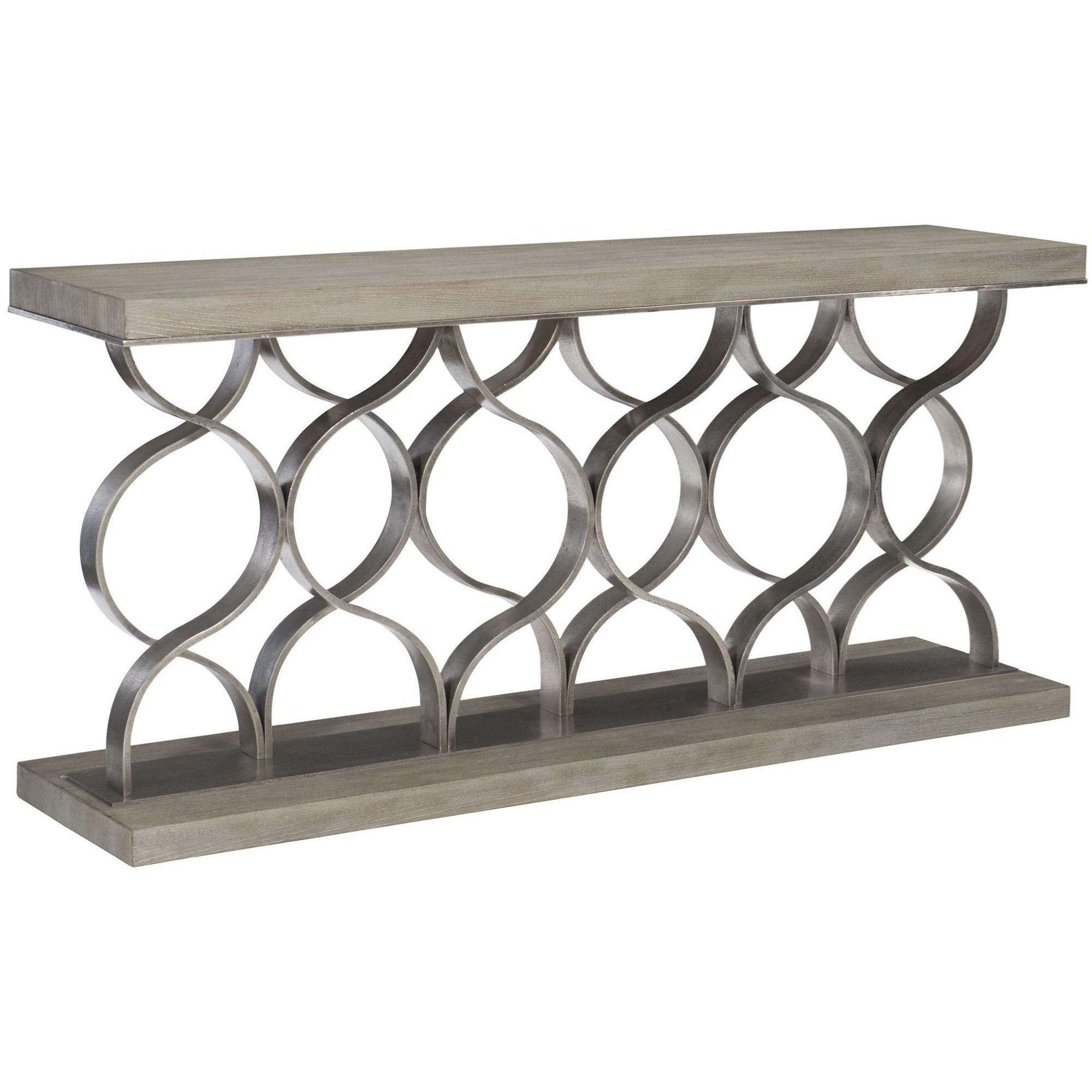Bernhardt Interiors Camarillo Contemporary Console Table With
