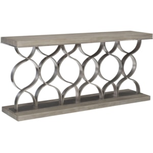 Bernhardt Interiors - Camarillo Contemporary Console Table with Adjustable Glides | Stuckey ...