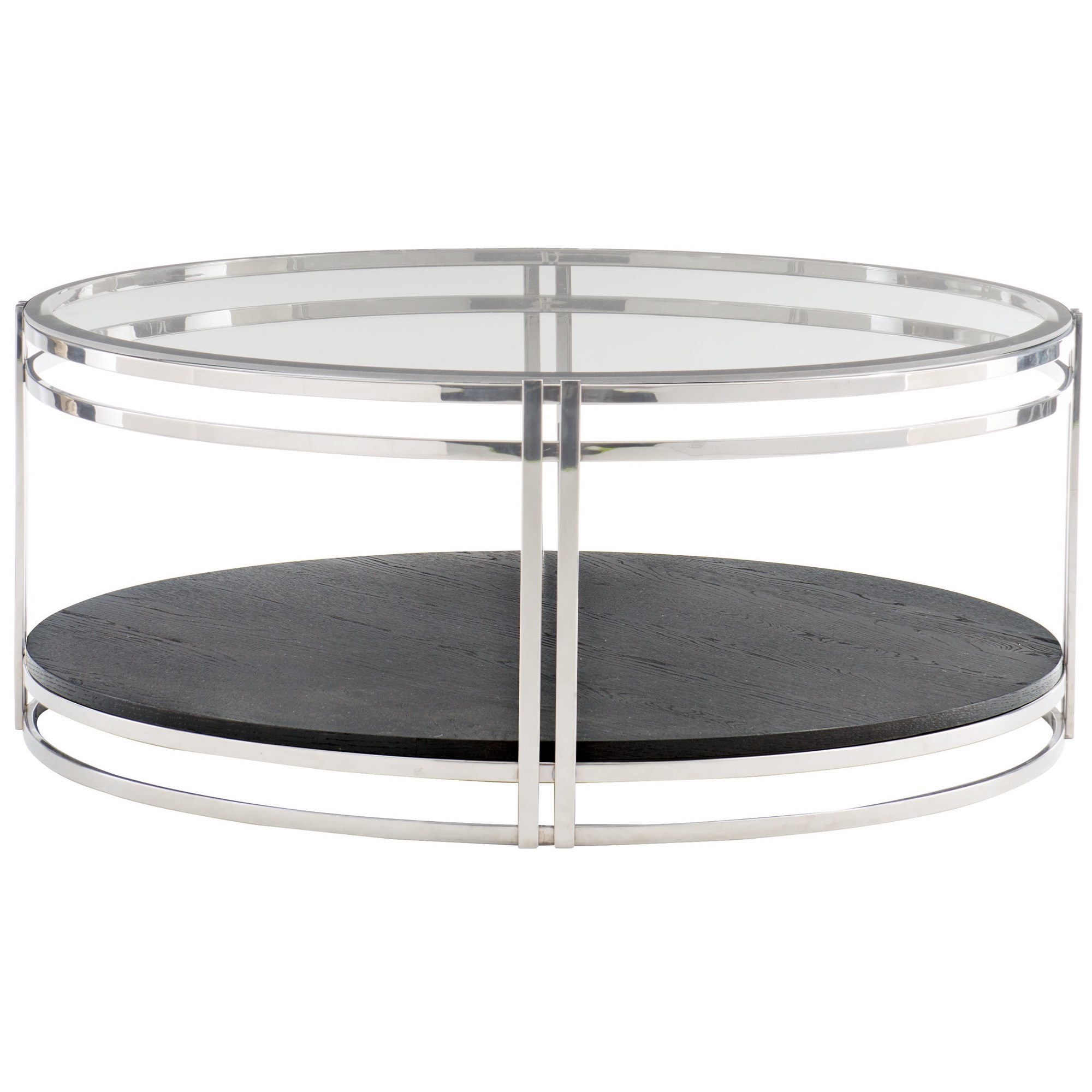 Bernhardt Caden 441 015 Contemporary Round Cocktail Table With