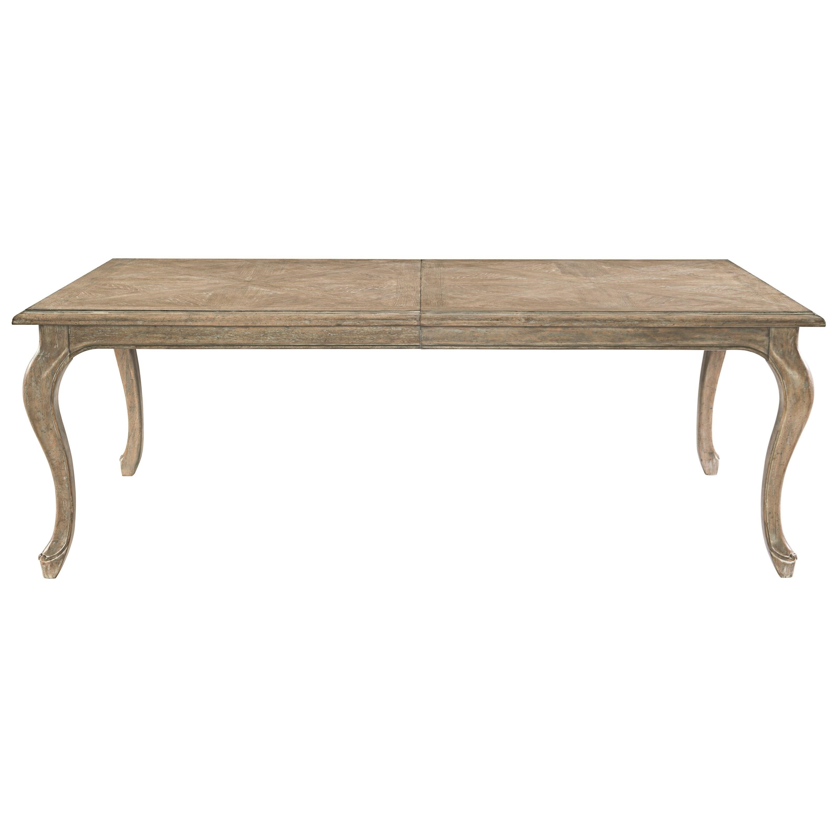 Bernhardt Campania Rectangular Dining Table With Cabriole Legs Belfort Furniture Dining Tables