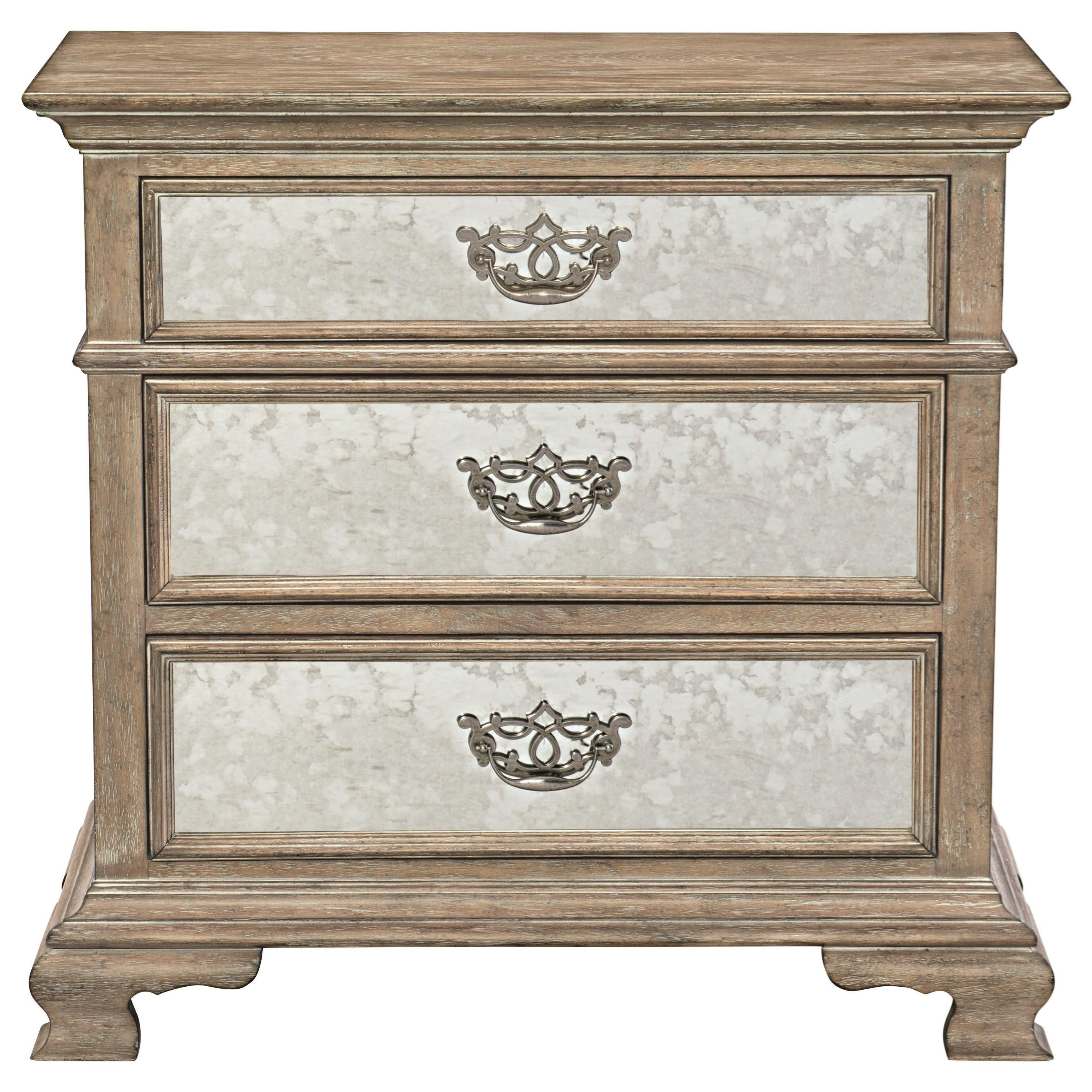 Bernhardt Campania Bachelor S Chest With Antique Mirrored Drawer