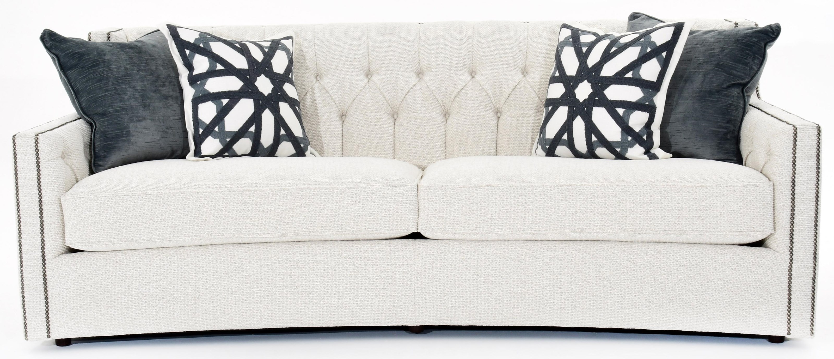 Bernhardt Candace B7276 Sofa With Nailhead Trim Baer S Furniture Sofas