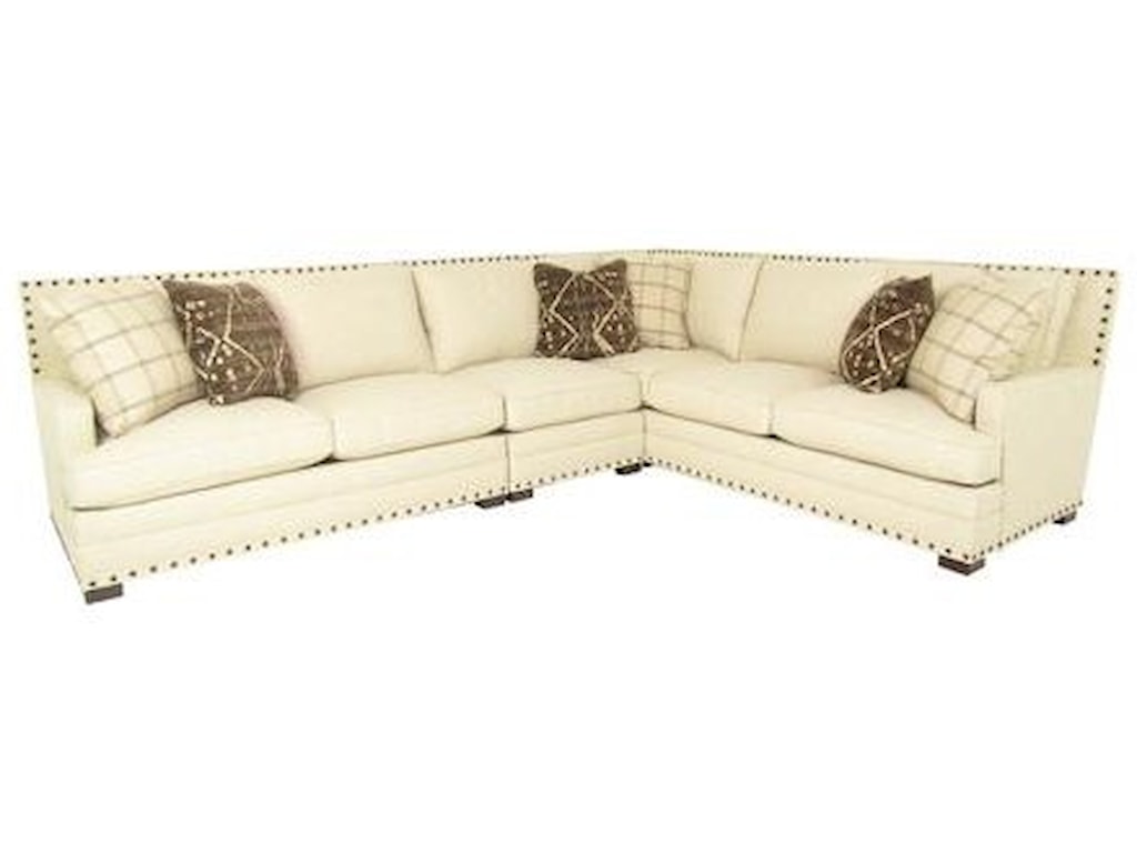 Cantor Sectional Sofa By Bernhardt At Sprintz Furniture