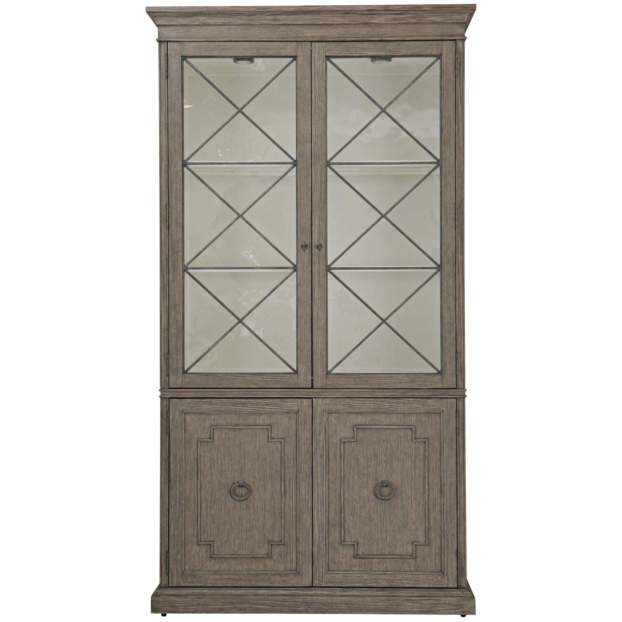Bernhardt Canyon Ridge Transitional 4 Door China Cabinet Howell