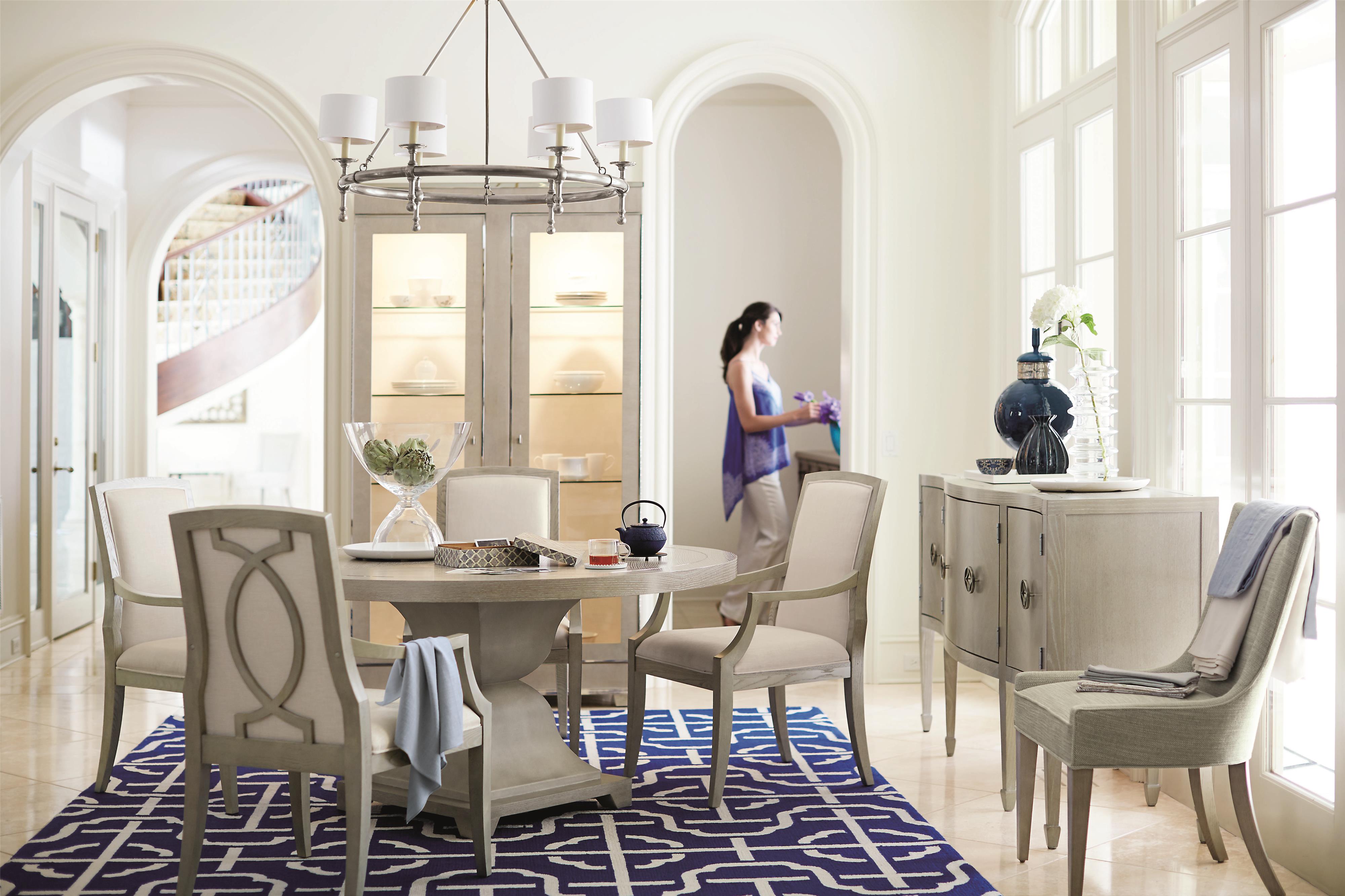 Bernhardt Criteria 363 271g 363 273g Round Dining Table With Cast