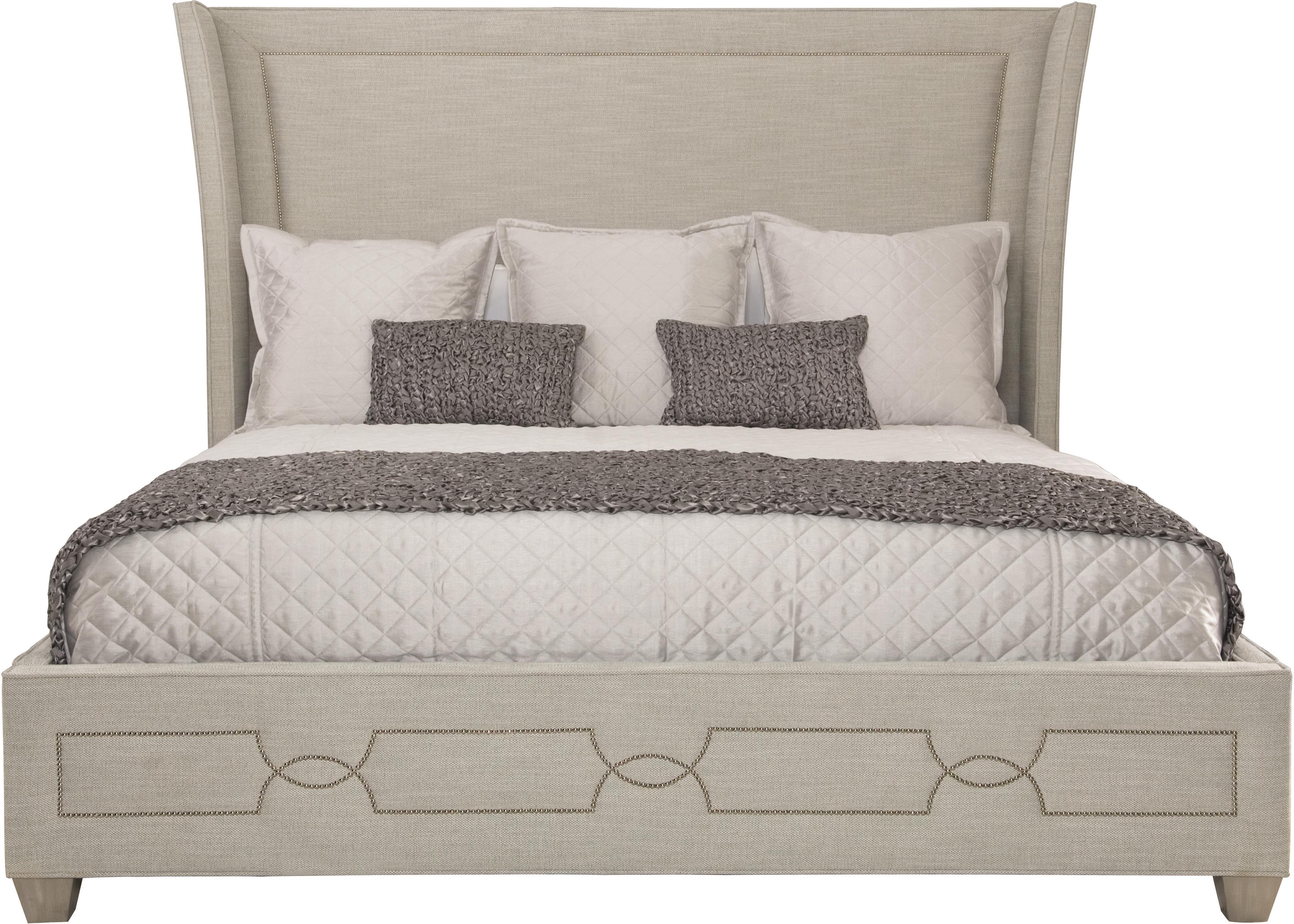 Bernhardt Criteria 363 H34 363 Fr34 Queen Upholstered Bed With
