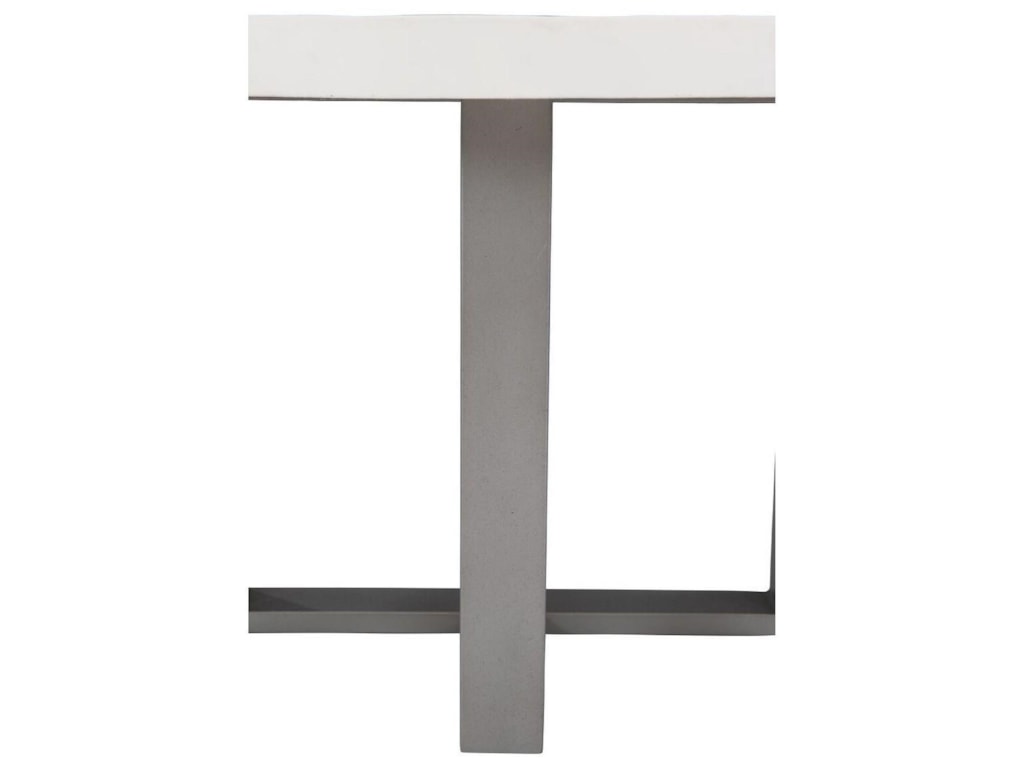 Bernhardt Exteriors Del Mar Modern Outdoor Indoor Round Dining Table Howell Furniture Outdoor Dining Table