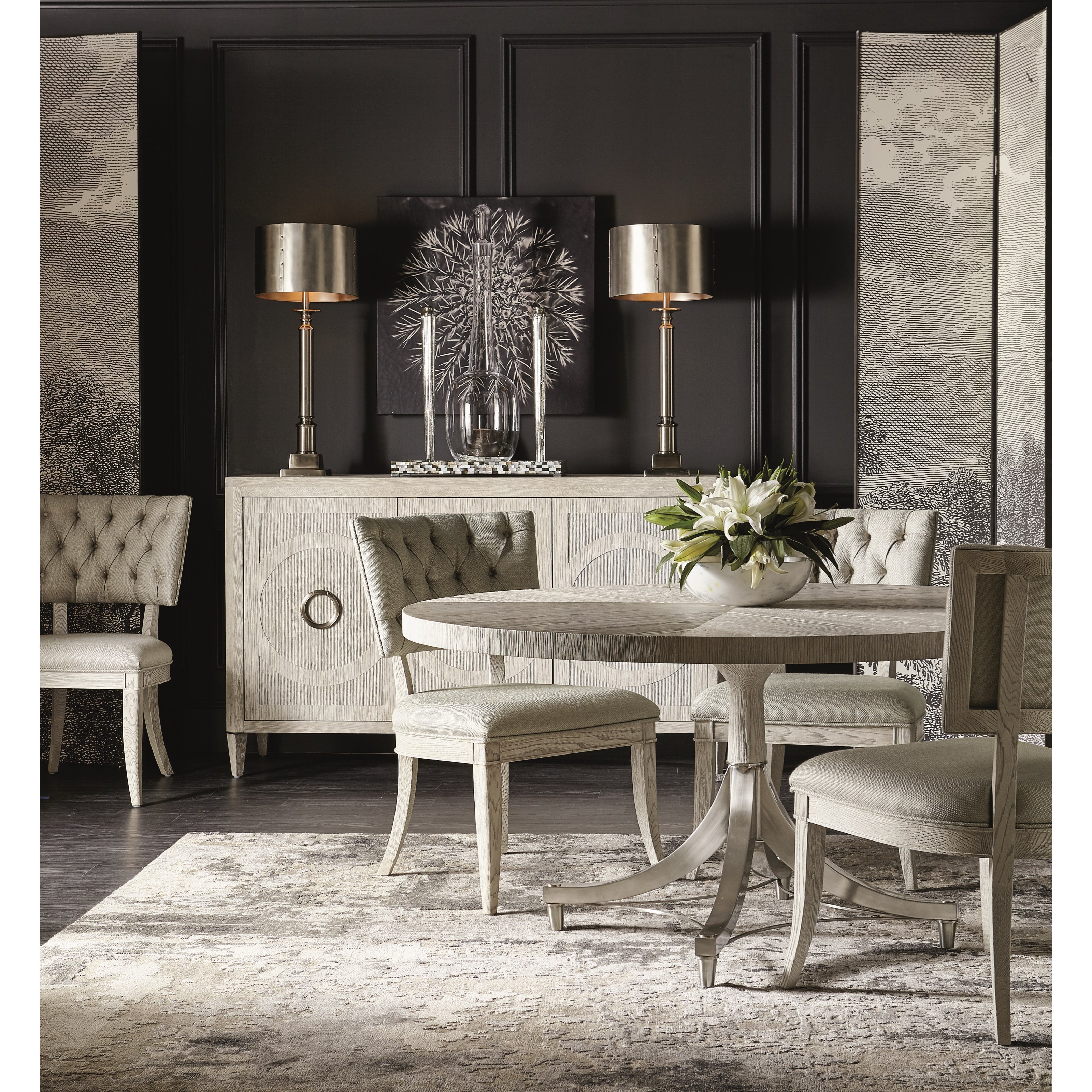 Bernhardt Domaine Blanc 374 132 Transitional Buffet With