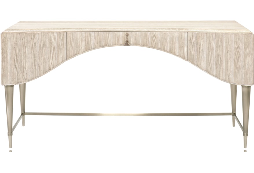 Bernhardt Domaine Blanc 374 510 Transitional Desk With Center